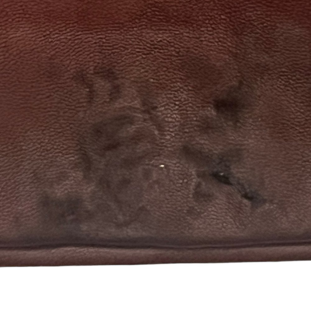 Gorgeous! Sandro Reddish Brown Lambskin Leather Skirt with pockets Sz 2 … - Picture 8 of 11